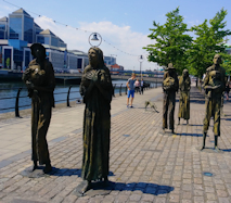 Potato Famine Sculpture